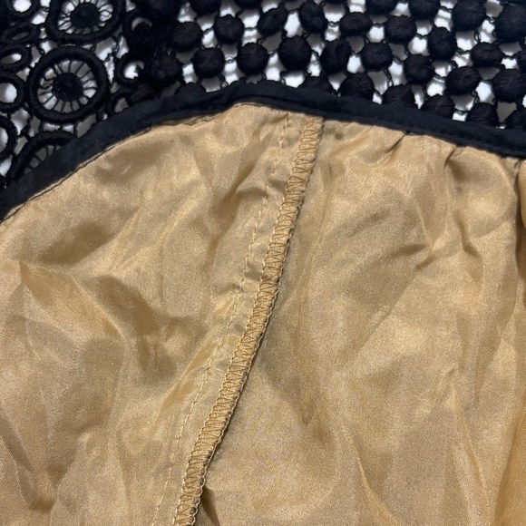 Nanette Lepore Black Crochet & Eyelet Crop Top - Picture 16 of 16